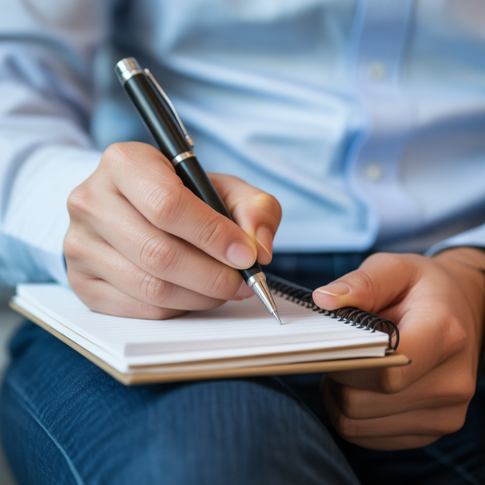 A VASAV Health specialist creating a personalized and thoughtful treatment plan for depression
