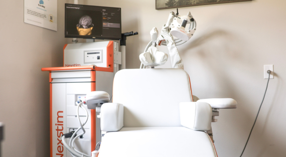 Nextim TMS Machine in Vasav Health.
